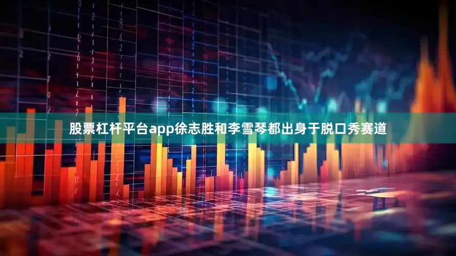股票杠杆平台app徐志胜和李雪琴都出身于脱口秀赛道